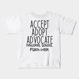 School Psychologist Kids T-Shirt